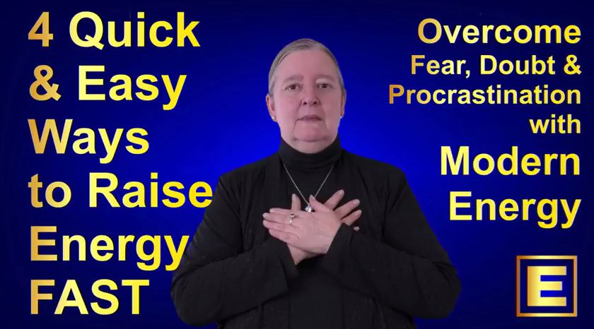 4 Cool Energy Hacks For Procrastination, Anxiety & Self Doubt - Video with Silvia Hartmann